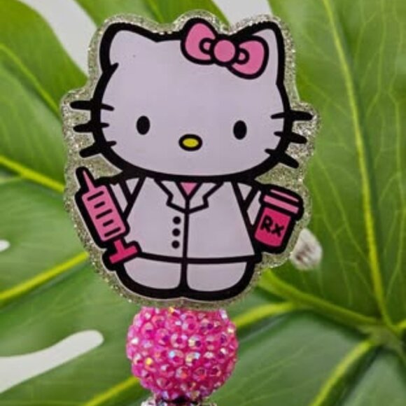 Rx Kitty Badge Holder - Picture 1 of 1